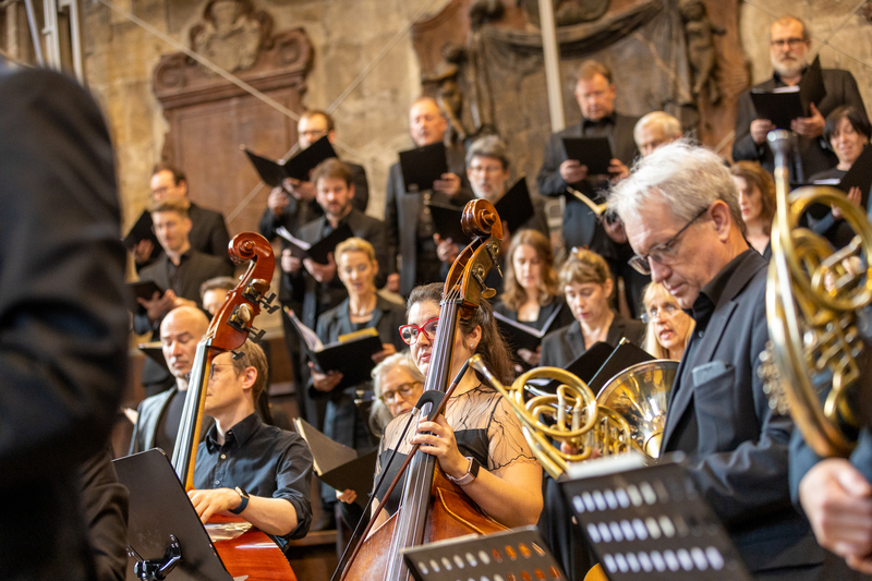 Kirchenmusiker im Stephansdom