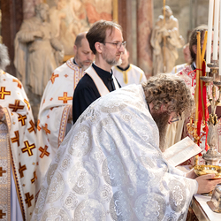 Priesterweihe Byzantinischer Ritus im Stephansdom / Erzdiözese Wien/ Schönlaub